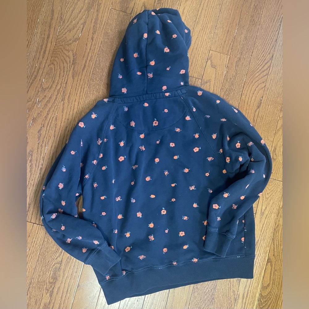 Jack Wills Floral Hoodie Size 8 - Picture 3 of 3